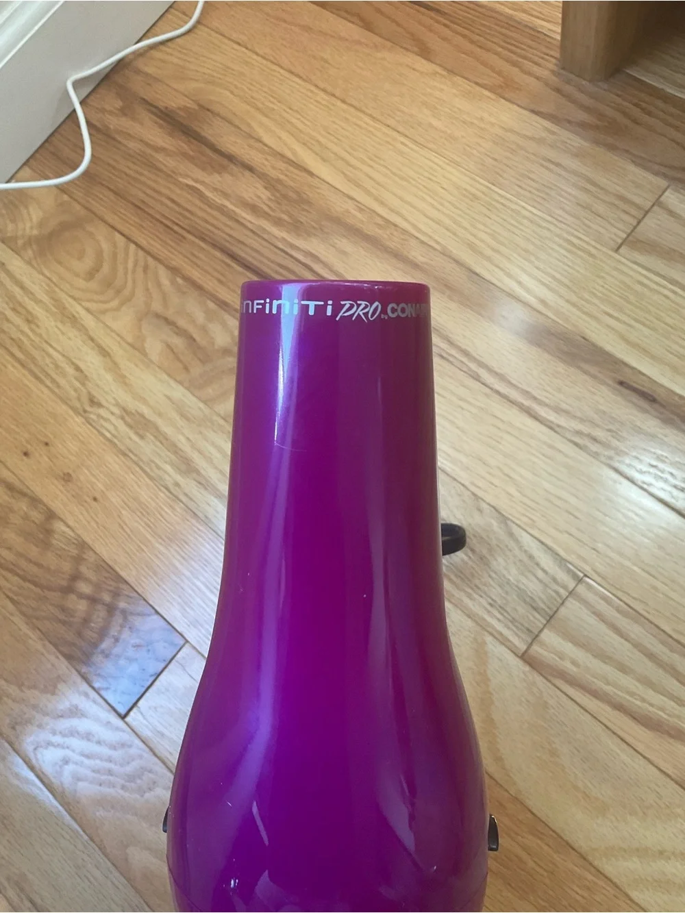 Purple Conair Infinitipro Compact Women’s Hair Dryer - Lightweight Styling Tool